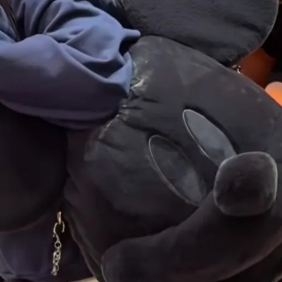 Black Mickey Mouse 3D Plush Bag - Picture 2 of 2